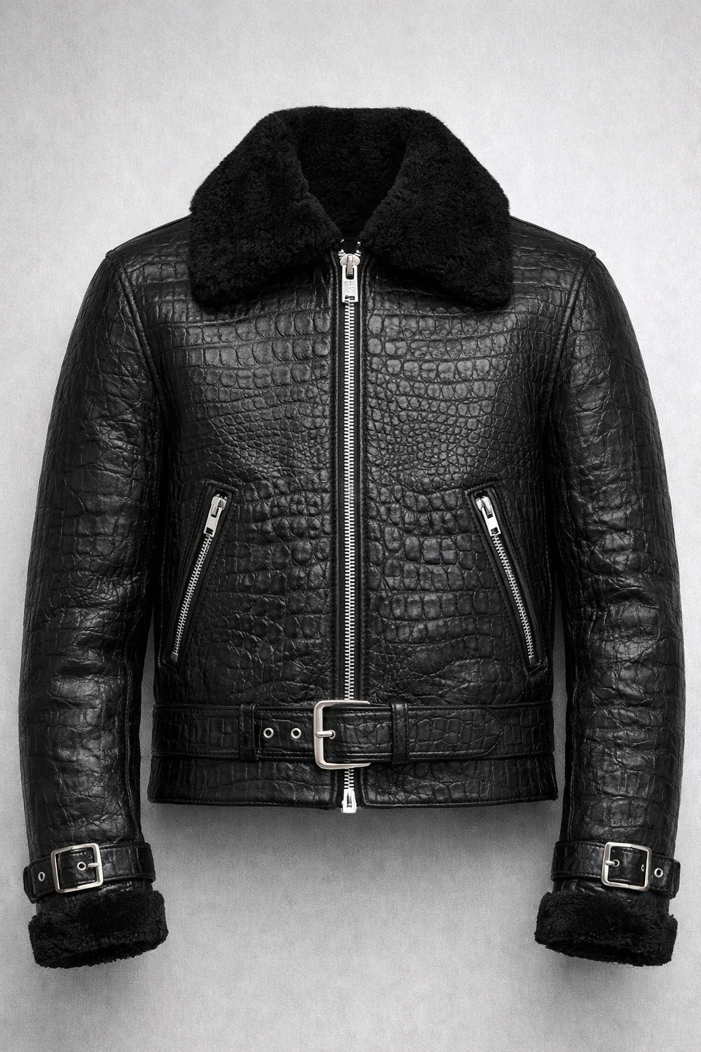 Biker 3d alligator stamp